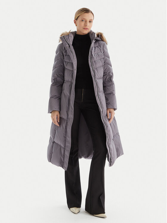 Guess Guess Zimski plašč W5BL29 W2802 Siva Regular Fit
