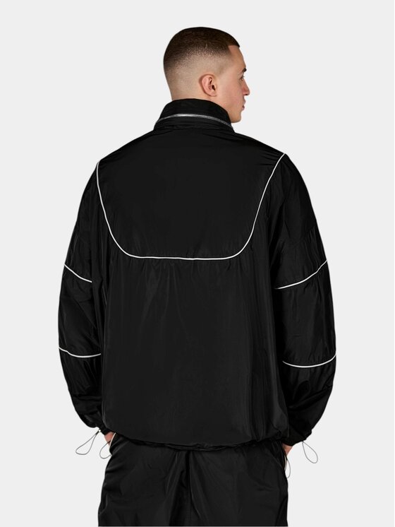 MADE BY SOCIETY MADE BY SOCIETY Kurtka anorak Hanorac Crimson Essence - H17221 Czarny Basic Fit