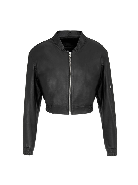 Mimika Mimika Kurtka damska Bomber Rumor Czarny Oversize
