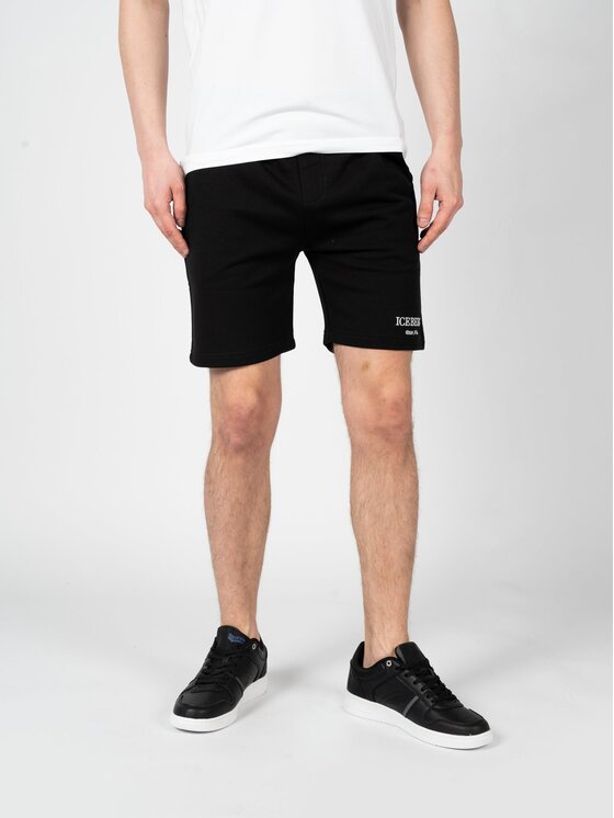 Iceberg Iceberg Σορτς D0206300 Μαύρο Regular Fit