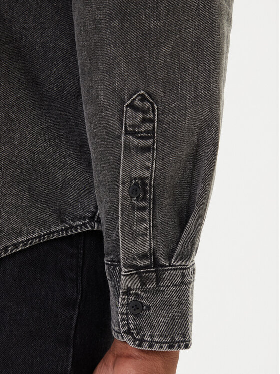 Levi's® Levi's® дънкова риза Autentic A7210-0038 Сив Relaxed Fit