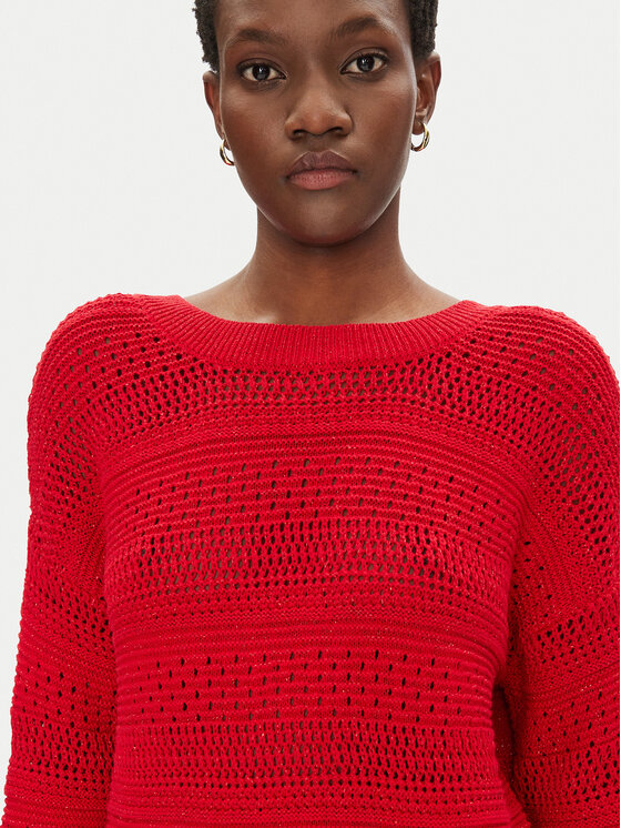 Morgan Morgan Sweater 251-MLOVE M Piros Regular Fit