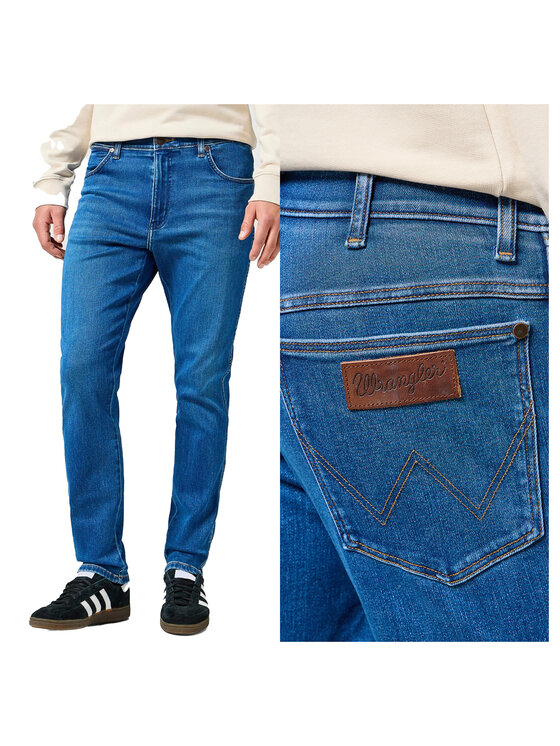 Wrangler Wrangler Jeansy 112356838 Niebieski Regular Fit