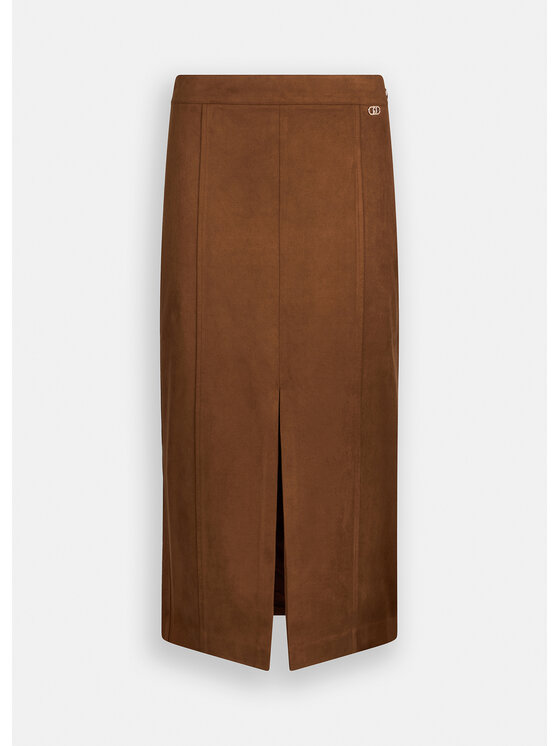 Liu Jo Liu Jo Minigonna MF5186E1090X0506 Marrone Regular Fit