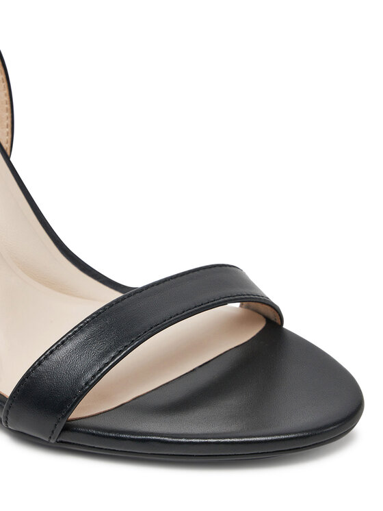 Calvin Klein Calvin Klein Sandali Heel Sandal 90 - Lth HW0HW02337 Črna