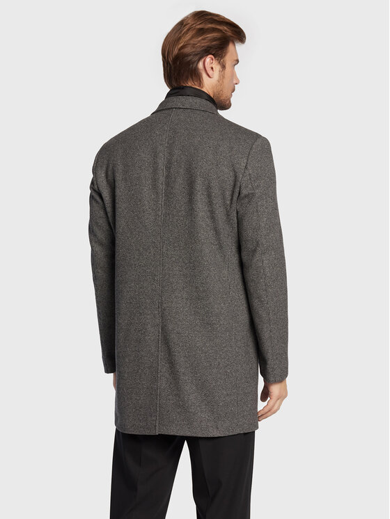 Bugatti Bugatti Преходно палто 228528 24042 Сив Regular Fit