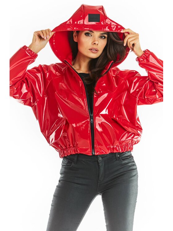Awama Awama Giacca da donna A380 Rosso Basic Fit