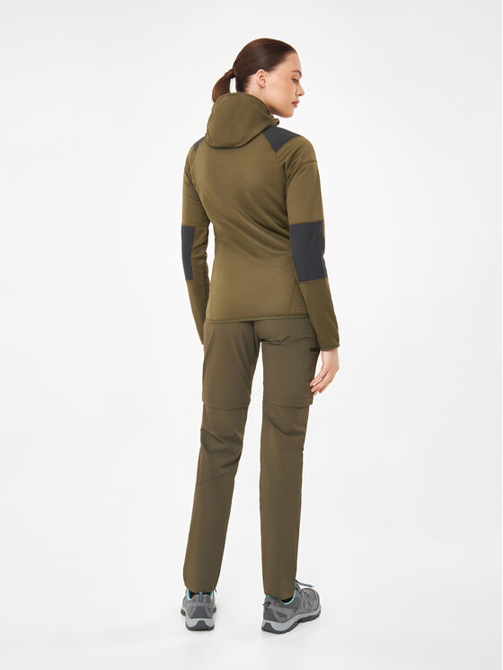 Viking Viking Bluza Yosemite Hoodie Lady Khaki Regular Fit