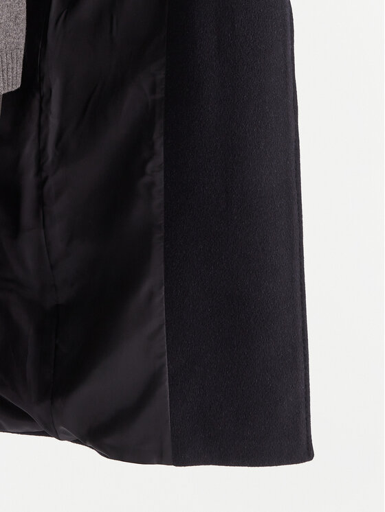 Weekend Max Mara Weekend Max Mara Gyapjú kabát Tempera 2525016082 Sötétkék Regular Fit