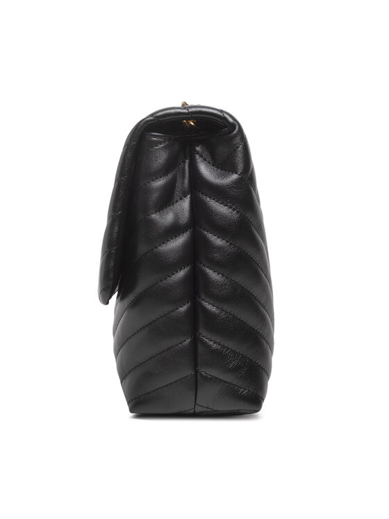 Tory Burch Tory Burch Handtasche Kira Chevron Convertible Shoulder Bag 90446 Schwarz