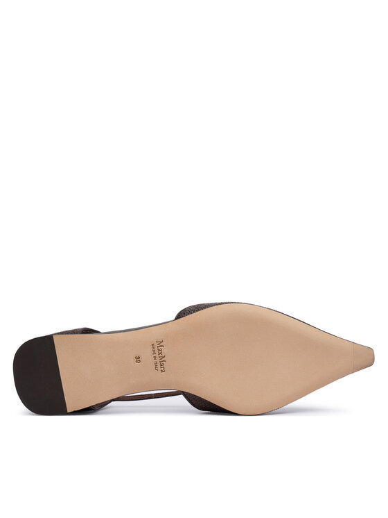 Max Mara Max Mara Šľapky 2614521212600 Hnedá