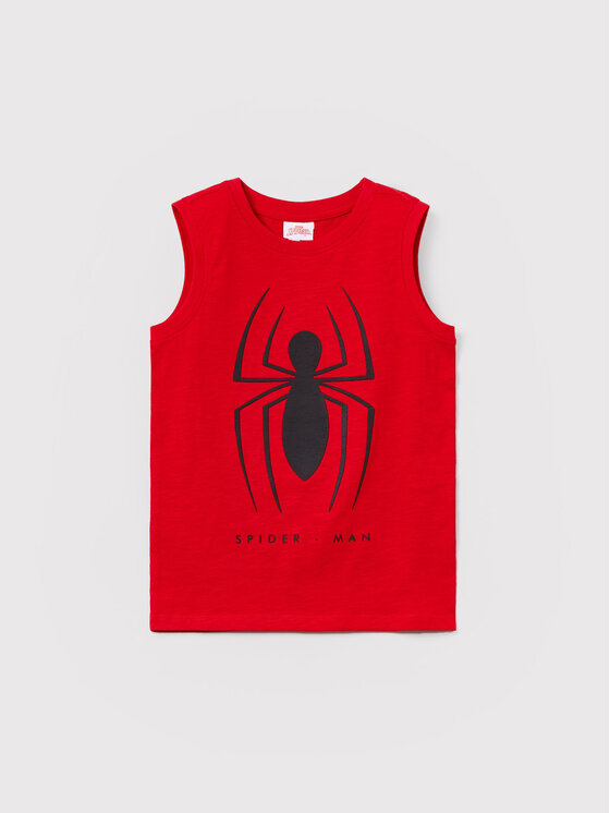 OVS Top SPIDER-MAN 1499384 Crvena Regular Fit