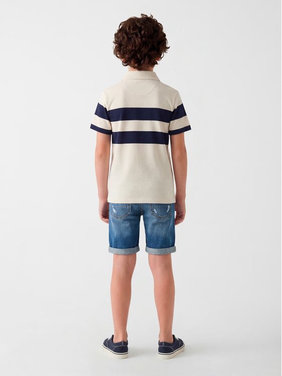 Guess Kids Guess Kids Spodnie materiałowe 181436 Niebieski Regular Fit