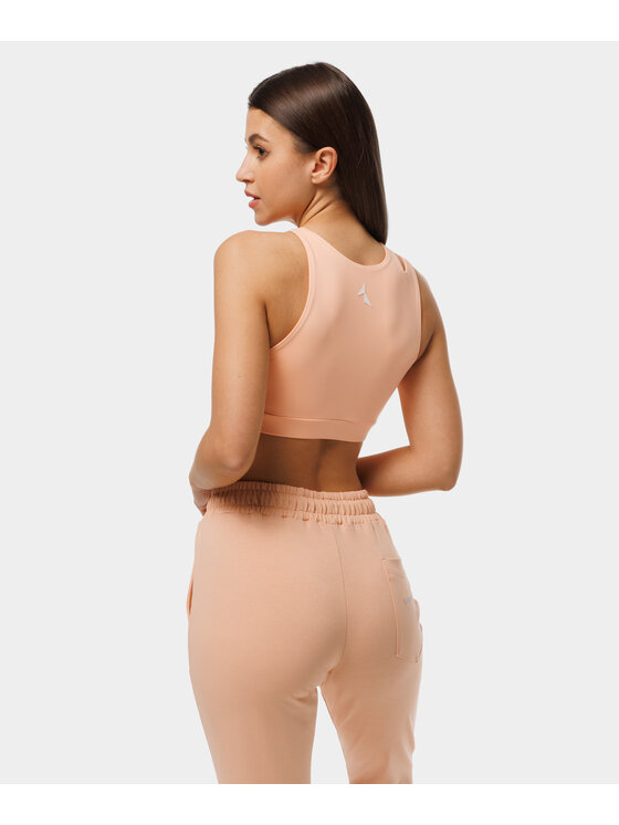 Carpatree Carpatree Biustonosz sportowy Fleur bra Pomarańczowy