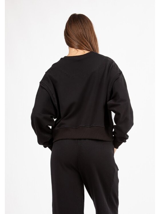 DKaren Sport DKaren Sport Bluza DK-K-B23 Czarny Classic Fit