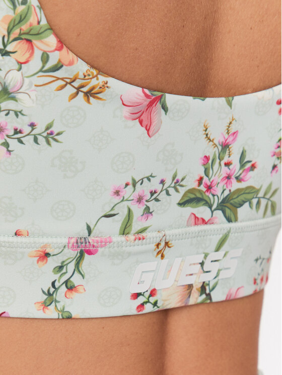 Guess Guess Sportinė liemenėlė Davina V3GP12 MC049 Žalia