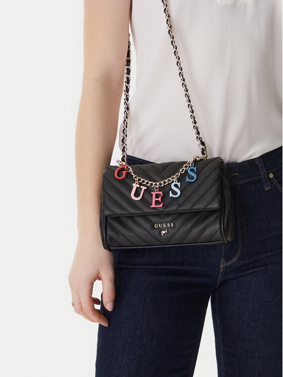 Guess Geantă J4YZ45 WFZL0 Negru