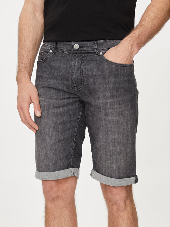 KARL LAGERFELD Džínsové šortky 265820 542833 Čierna Regular Fit
