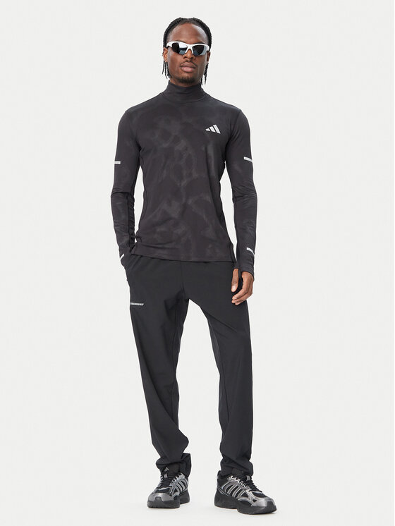 adidas adidas Тениска от техническо трико Adi365 Warm KH1046 Черен Slim Fit