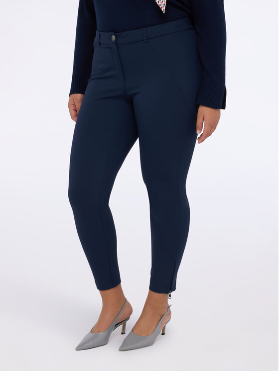 Fiorella Rubino Fiorella Rubino Pantaloni di tessuto P704T005133N034 Blu Skin Fit