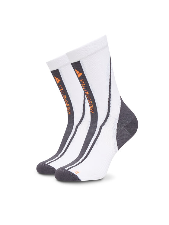adidas by Stella McCartney adidas by Stella McCartney Șosete lungi IW1610 Alb