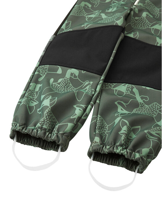 Reima Reima Софтшел гащеризон Nurmes 5100007C Зелен Regular Fit