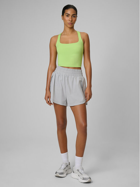 4F 4F Tank top ATHLETIC ALLURE Zielony jasny Slim Fit