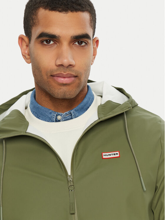 Hunter Hunter Giacca impermeabile Andrea HARU0002242 Verde Regular Fit