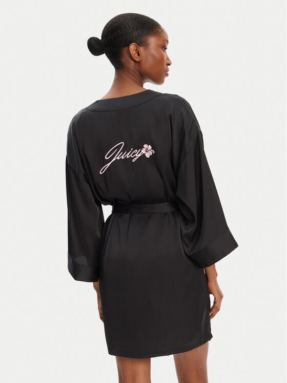 Juicy Couture Juicy Couture Szlafrok JCLRB125513 Czarny