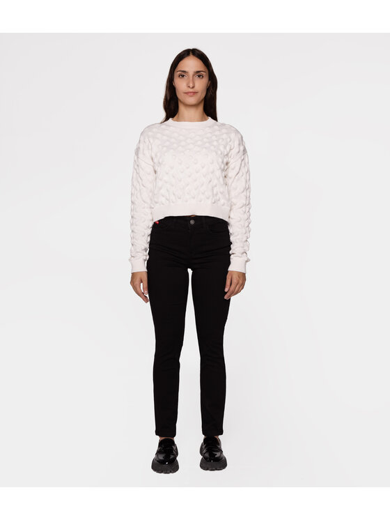 Lee Cooper Lee Cooper Jeansy LC135 8151 Czarny Slim Fit