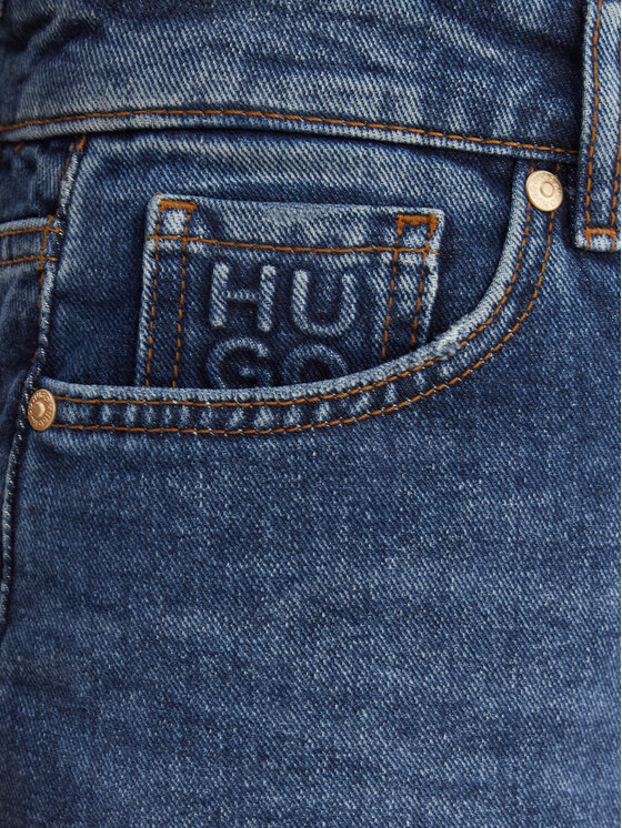 HUGO HUGO Jeans Geredith 50553175 Blu Wide Leg