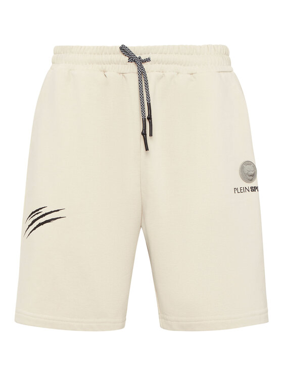 Plein Sport Plein Sport Pantaloncini 22997 Grigio Jogger Fit