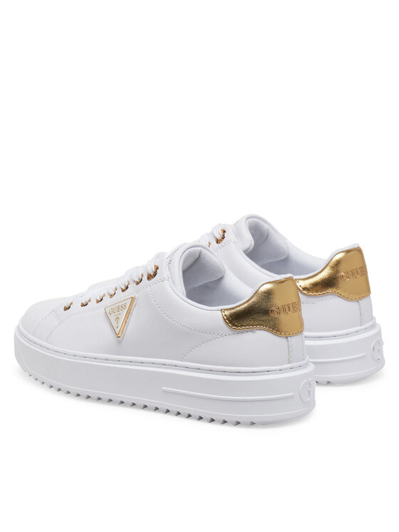 Guess Guess Sneakersy FLJD12 LEA12 Biela