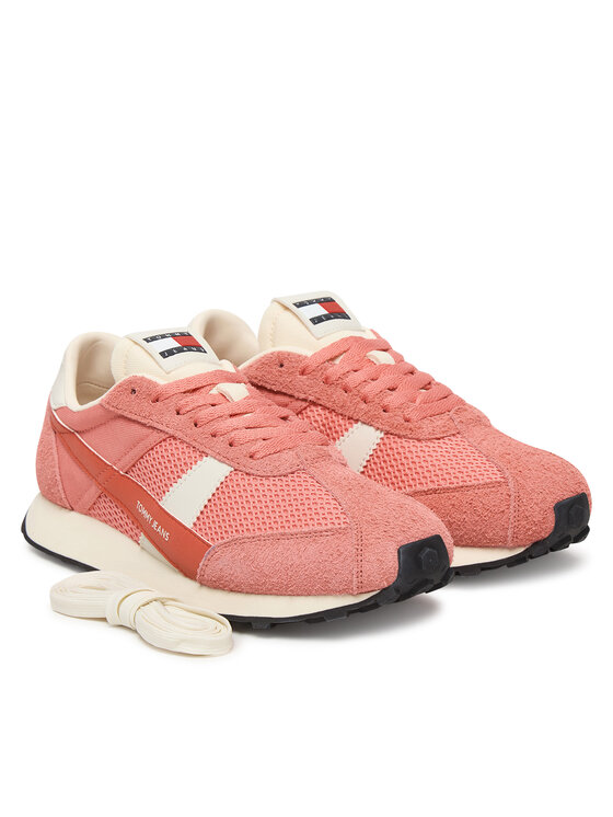 Tommy Jeans Tommy Jeans Сникърси Tjw Retro Runner Archive EN0EN03013 Розов