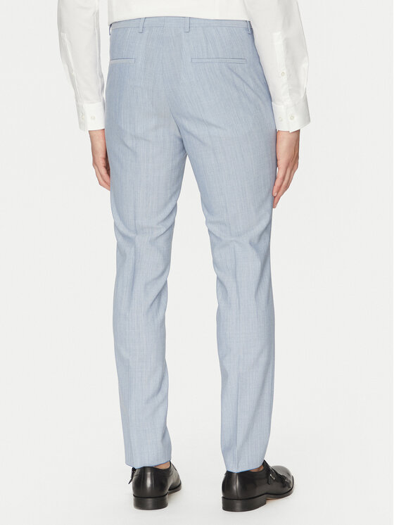HUGO HUGO Obleka Arti/Hesten232X 50540341 Svetlo modra Extra Slim Fit