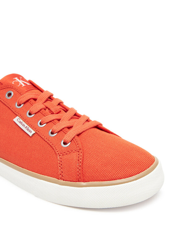 Calvin Klein Jeans Calvin Klein Jeans Tenisówki Ess Vulc Low Mg Cv YM0YM01301 Pomarańczowy