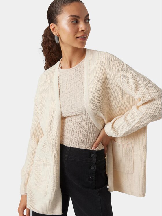 Vero Moda Vero Moda Kardigan Fabulous 10297806 Bež Regular Fit