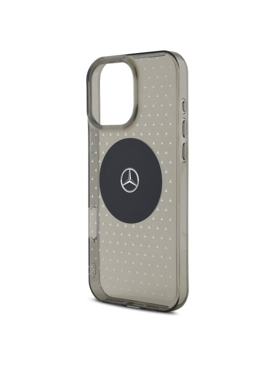 Mercedes-Benz Mercedes-Benz Etui na telefon MB Case Star Pattern Czarny