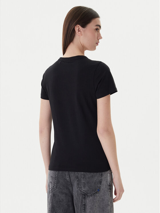 HUGO HUGO T-Shirt Classic 50510772 Černá Slim Fit
