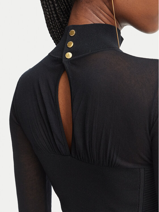 Elisabetta Franchi Elisabetta Franchi Body BK-09B-67E2-V320 Czarny Slim Fit