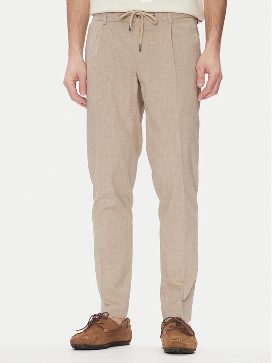 Bugatti Bugatti Chinos kelnes 1950 76210C Smėlio Slim Fit