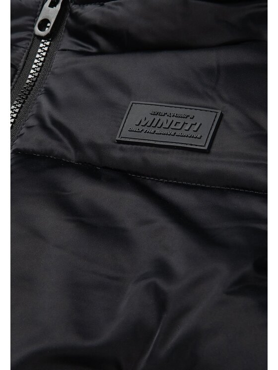 minoti minoti Kurtka zimowa 33COAT518 Czarny Regular Fit