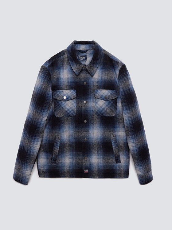 BIG STAR BIG STAR Kurtka zimowa OBIS Granatowy Basic Fit
