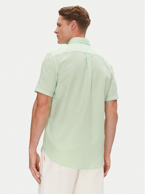 Tommy Hilfiger Tommy Hilfiger Camicia MW0MW40703 Verde Regular Fit
