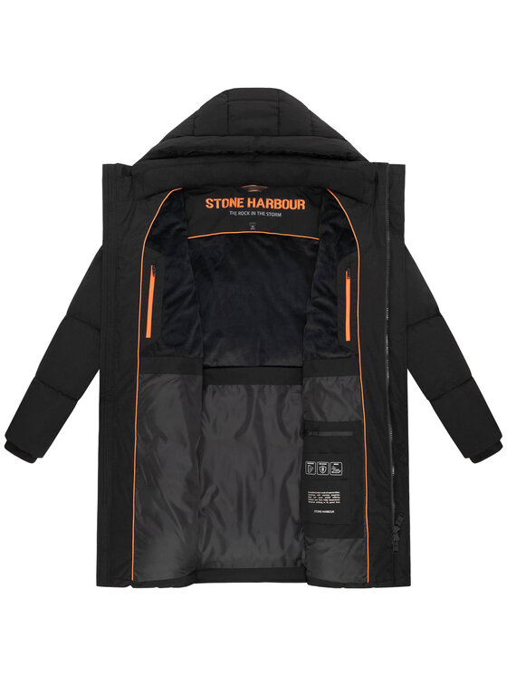 Stone Harbour Stone Harbour Kurtka zimowa Hadrieen Czarny Regular Fit