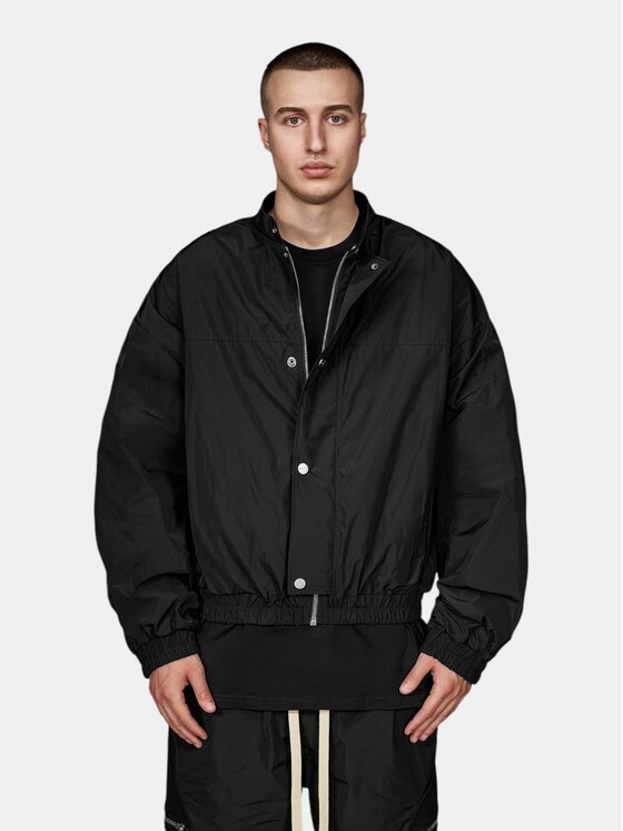 MADE BY SOCIETY MADE BY SOCIETY Kurtka anorak Jacheta Vortex Avant - J16812 Czarny Basic Fit