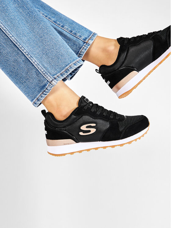 Skechers Skechers Sportcipő Goldn Gurl 111/BLK Fekete