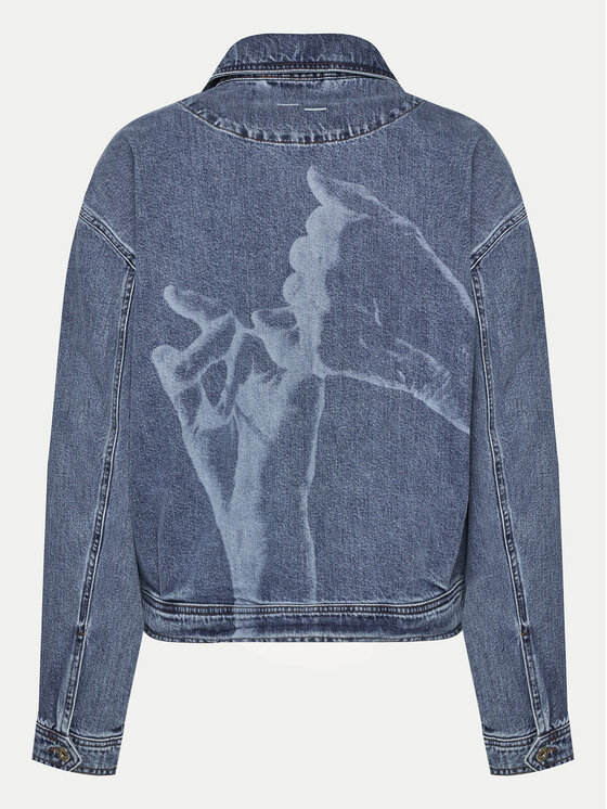 Filling Pieces Filling Pieces Jeansjacke Unisex 78620769975 Blau Regular Fit