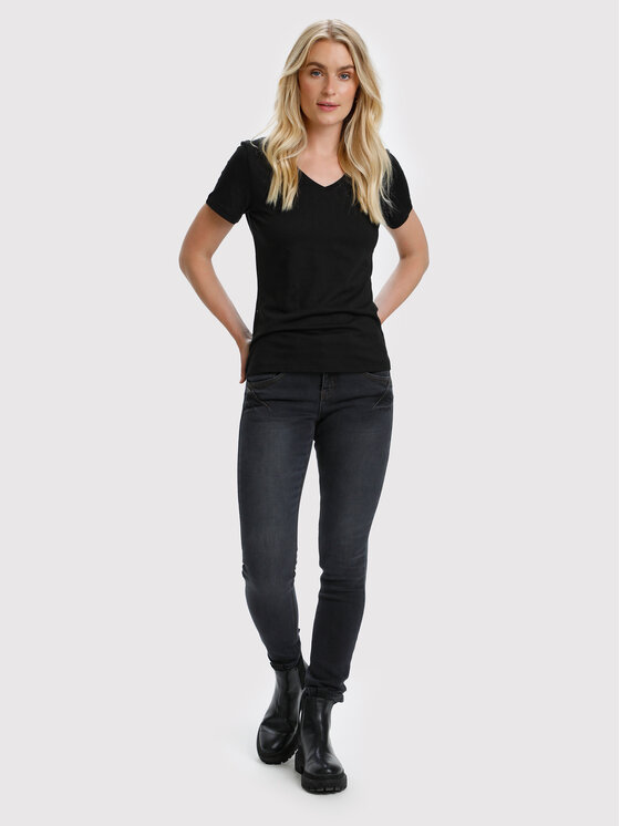 T-shirt Naia 10604508 Nero Regular Fit