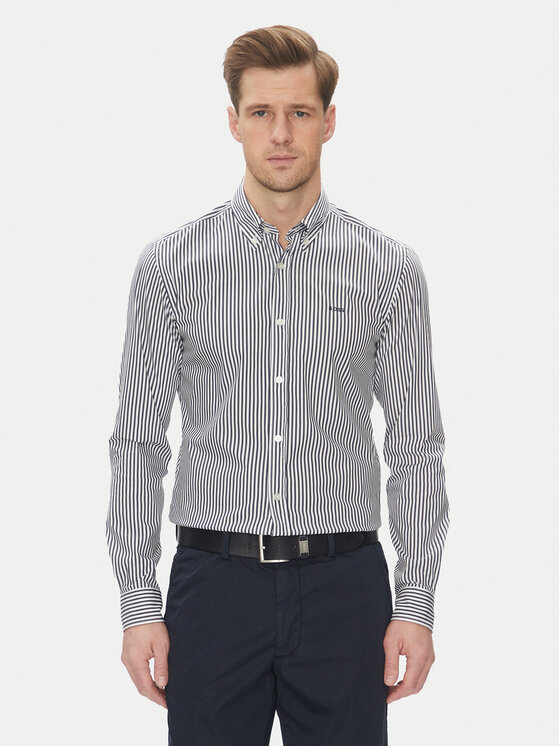 BOSS BOSS Marškiniai H-Roan-Bd-E-C1-243 50520285 Mėlyna Slim Fit